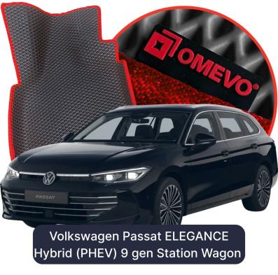 EVA autokoberce OMEVO pre Volkswagen Passat ELEGANCE Hibrid (PHEV) 9 gen Kombi (2024-2026)