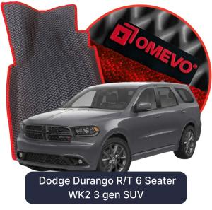 OMEVO 5D Pro Autokoberce do Dodge Durango R/T 6 mest WK2 3 gen SUV (2010-2026)