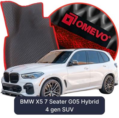 EVA autokoberce OMEVO pre BMW X5 7 mest G05 Hibrid 4 gen SUV (2018-2026)