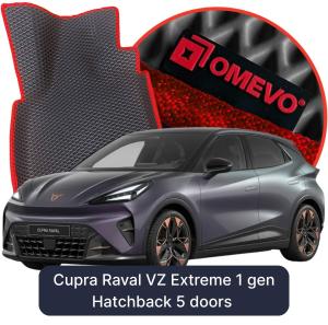 OMEVO 5D Pro Autokoberce do Cupra Raval VZ Extreme 1 gen Hatchback 5 dverí (2026-2027)