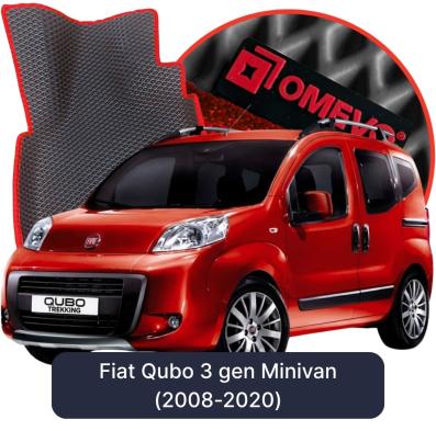EVA autokoberce OMEVO pre Fiat Qubo 3 gen Minivan (2008-2020)