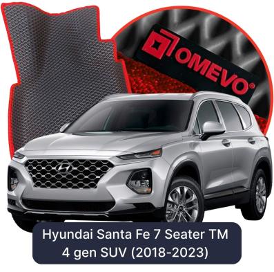 EVA autokoberce OMEVO pre Hyundai Santa Fe 7 mest TM 4 gen SUV (2018-2023)