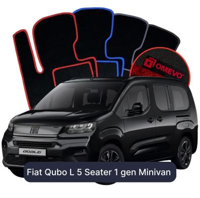 Velúrové autokoberce OMEVO pre Fiat Qubo L 5 mest 1 gen Minivan (2026-2026)