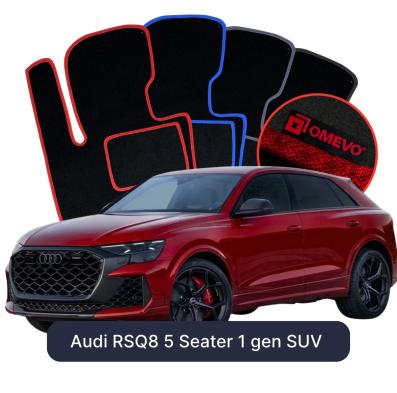 Velúrové autokoberce OMEVO pre Audi RSQ8 5 mest 1 gen SUV (2018-2026)