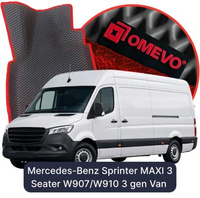 EVA autokoberce OMEVO pre Mercedes-Benz Sprinter MAXI 3 mesta W907/W910 3 gen Van (2018-2026)
