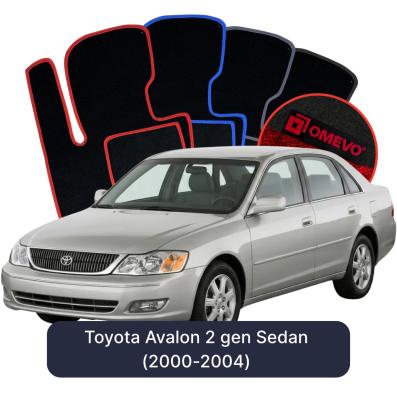 Velúrové autokoberce OMEVO pre Toyota Avalon 2 gen Sedan (2000-2004)