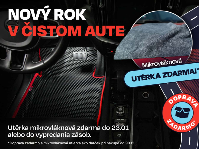 Nový rok v čistom aute