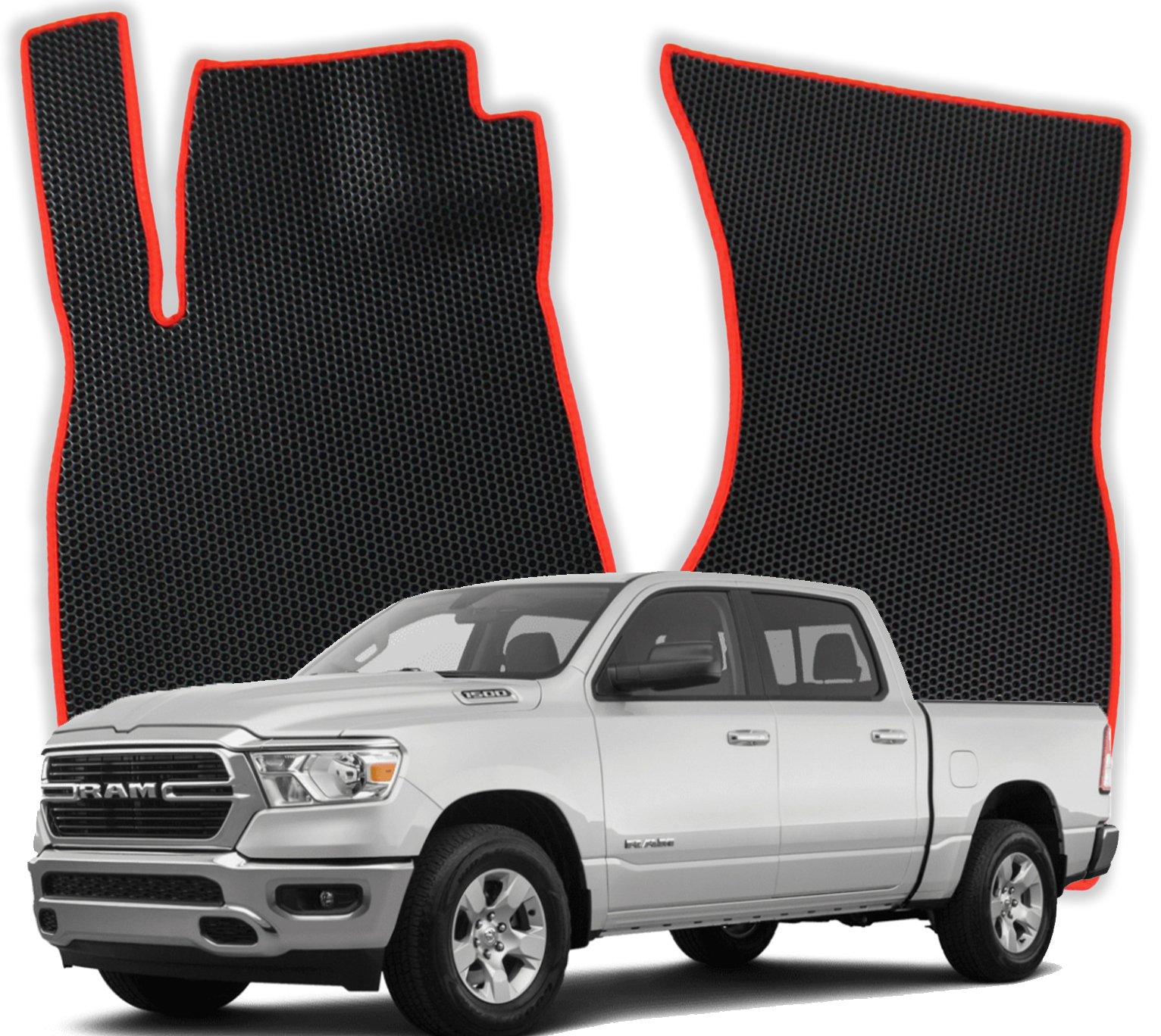 OMEVO EVA Mats pre Dodge Ram Crew Cab 5 gen Pick-up 4 dvere (2019-2025)
