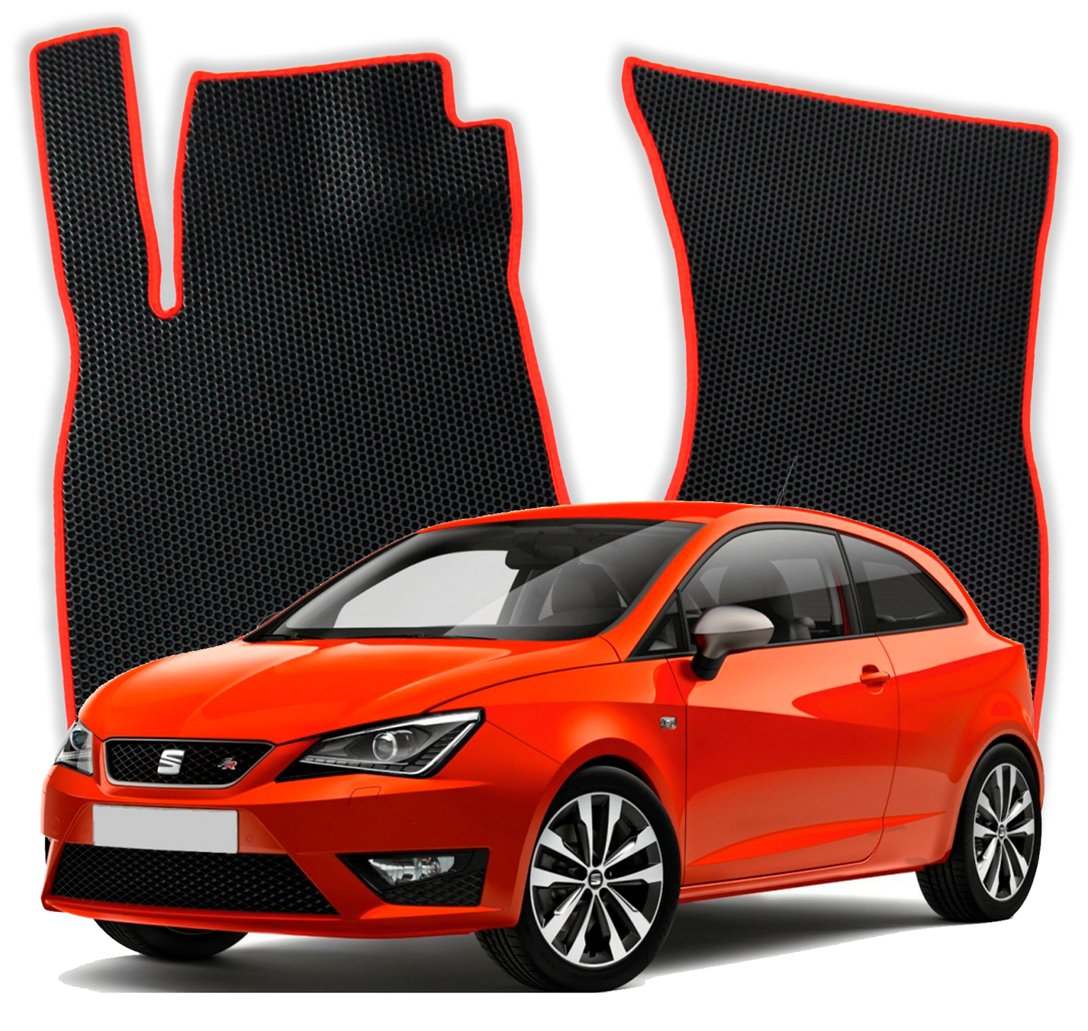 OMEVO EVA Mats pre Seat Ibiza 6J 4 gen Hatchback 3 dvere (2008-2017)
