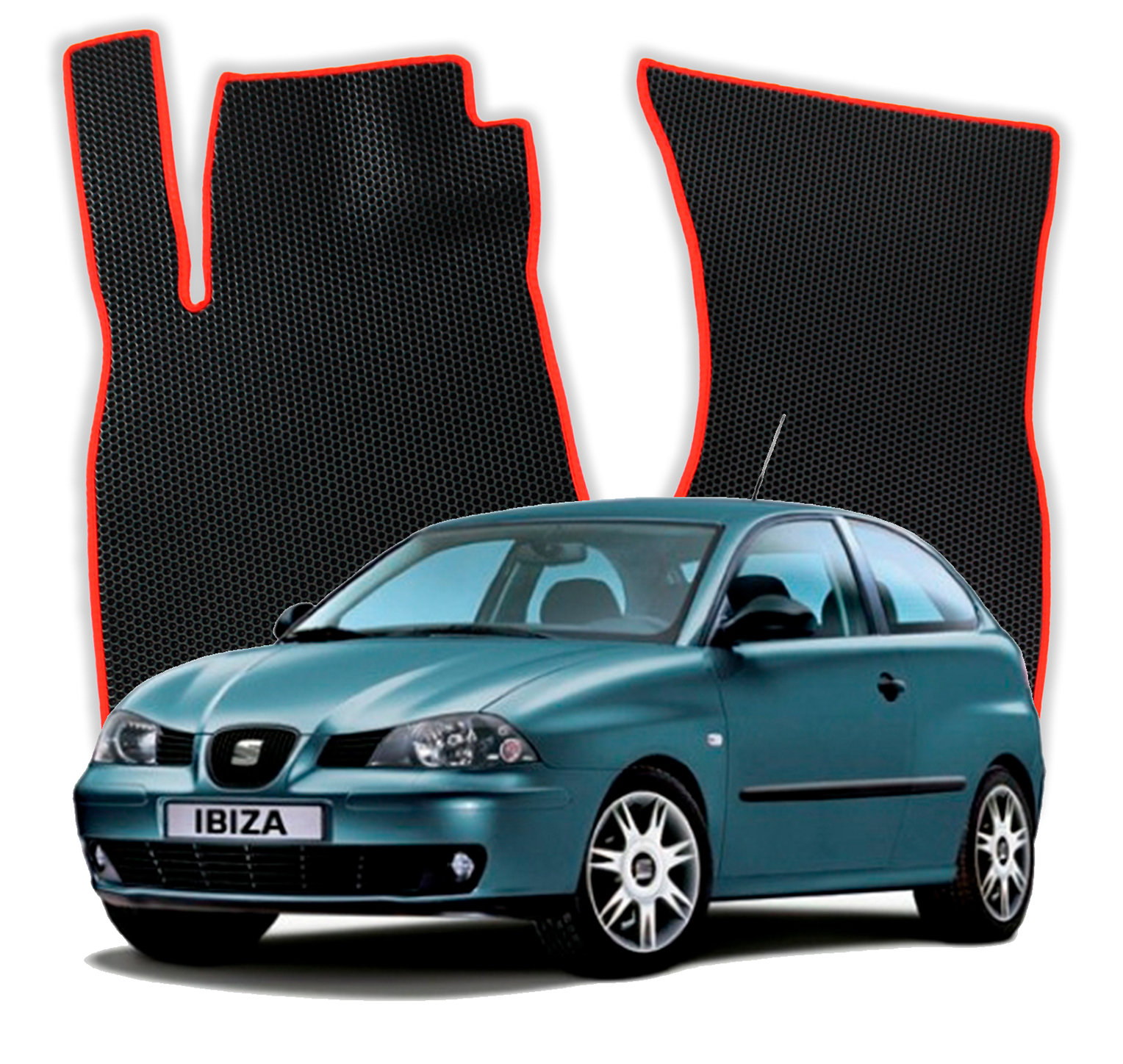 OMEVO EVA Mats pre Seat Ibiza 6L 3 gen Hatchback 5 dverí (2002-2008)