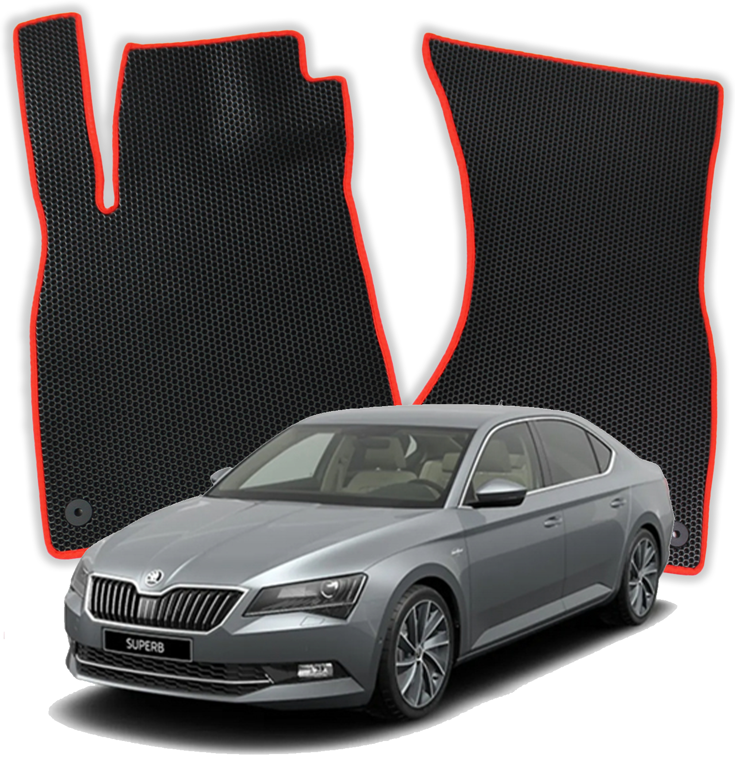 OMEVO EVA Mats pre Škoda Superb B8 3 gen Liftback (2015-2024)