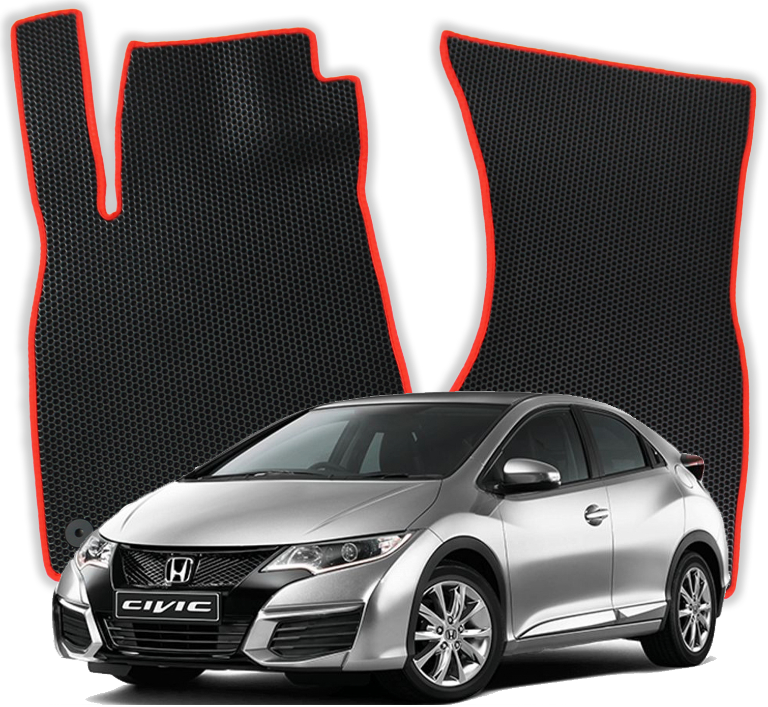 OMEVO EVA Mats pre Honda Civic 9 gen Hatchback 5 dverí (2011-2016)