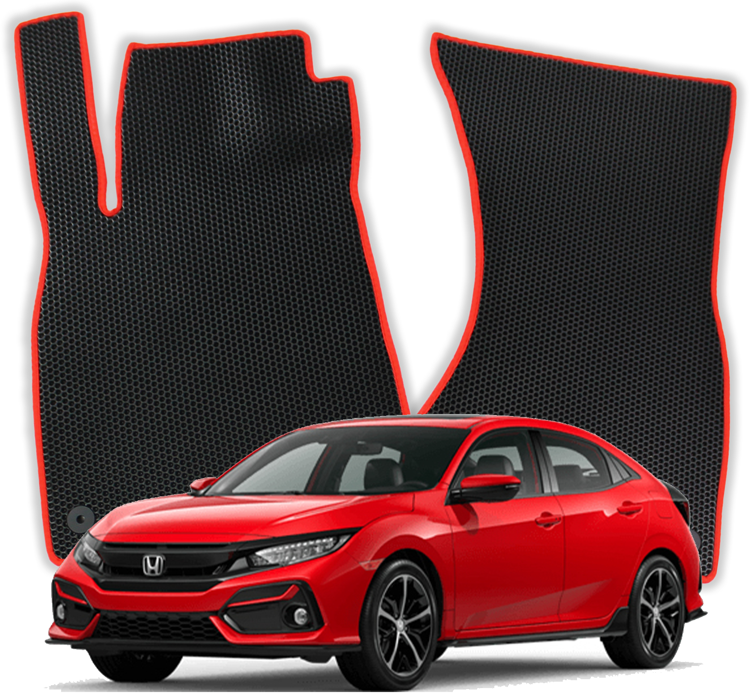 OMEVO EVA Mats pre Honda Civic 10 gen Hatchback 5 dverí (2015-2021)