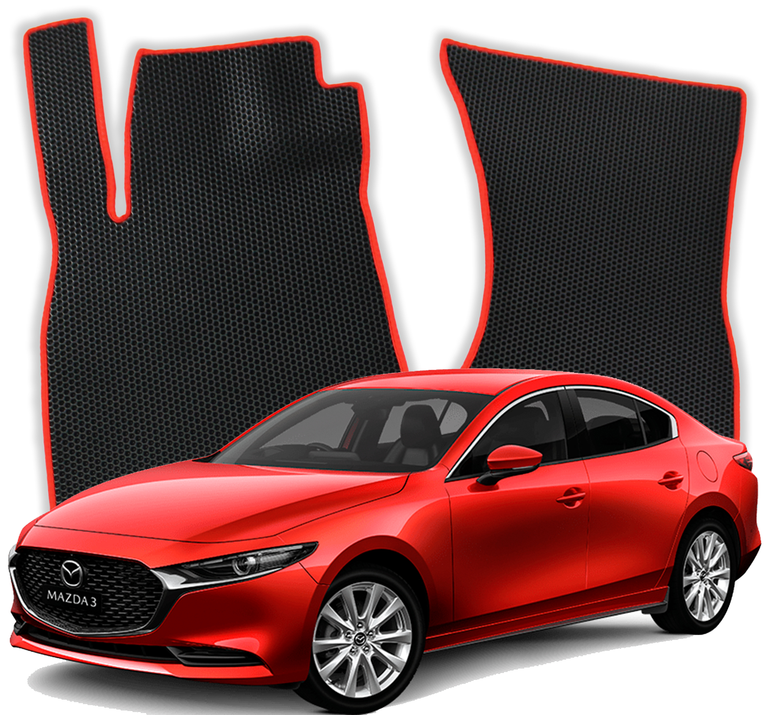 OMEVO EVA Mats pre Mazda 3 BP 4 gen Sedan (2019-2025)