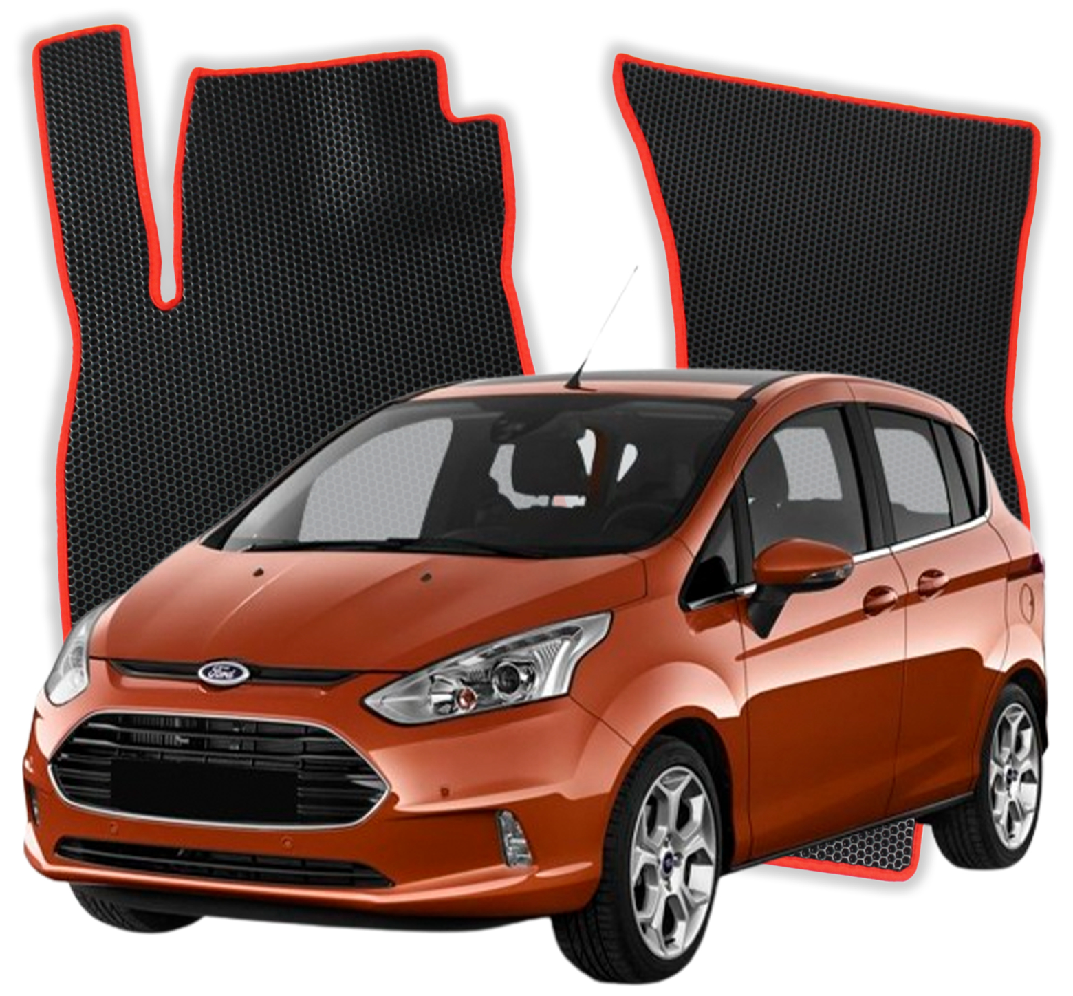 OMEVO EVA Mats pre Ford B-Max 5-miestny 1 gen Minivan (2012-2017)