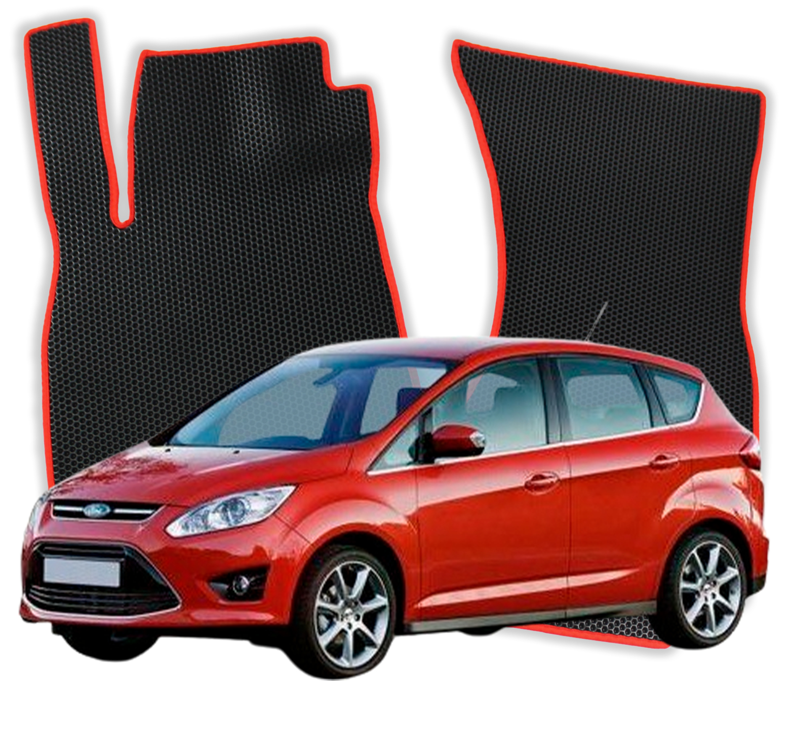 OMEVO EVA Mats pre Ford C-Max 2 gen Minivan (2010-2019)