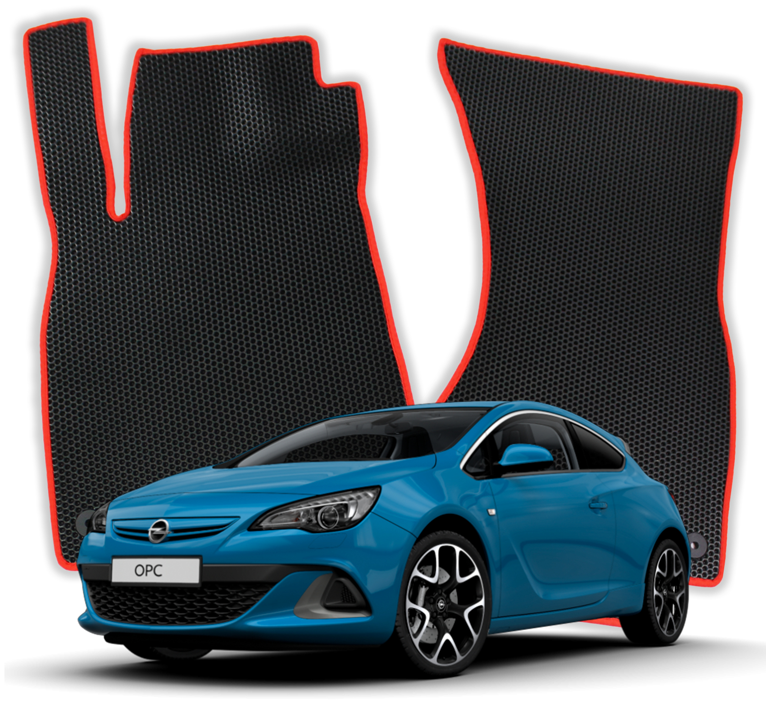 OMEVO EVA Mats pre Opel Astra J GTC 4 gen Hatchback 3 dvere (2009-2015)