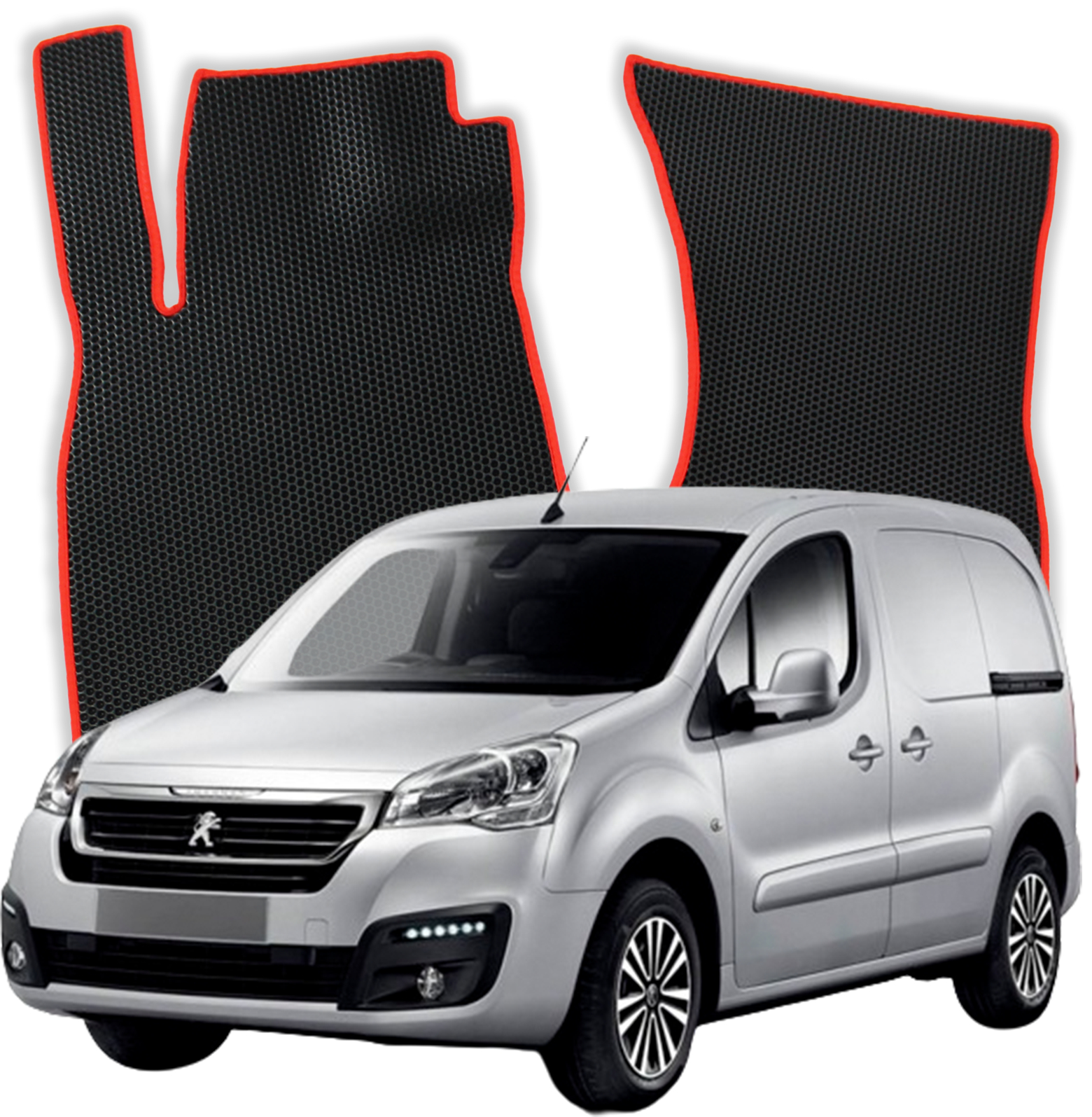 OMEVO EVA Mats pre Peugeot Partner 3 mesta K9 3 gen Dodávka (2018-2025)