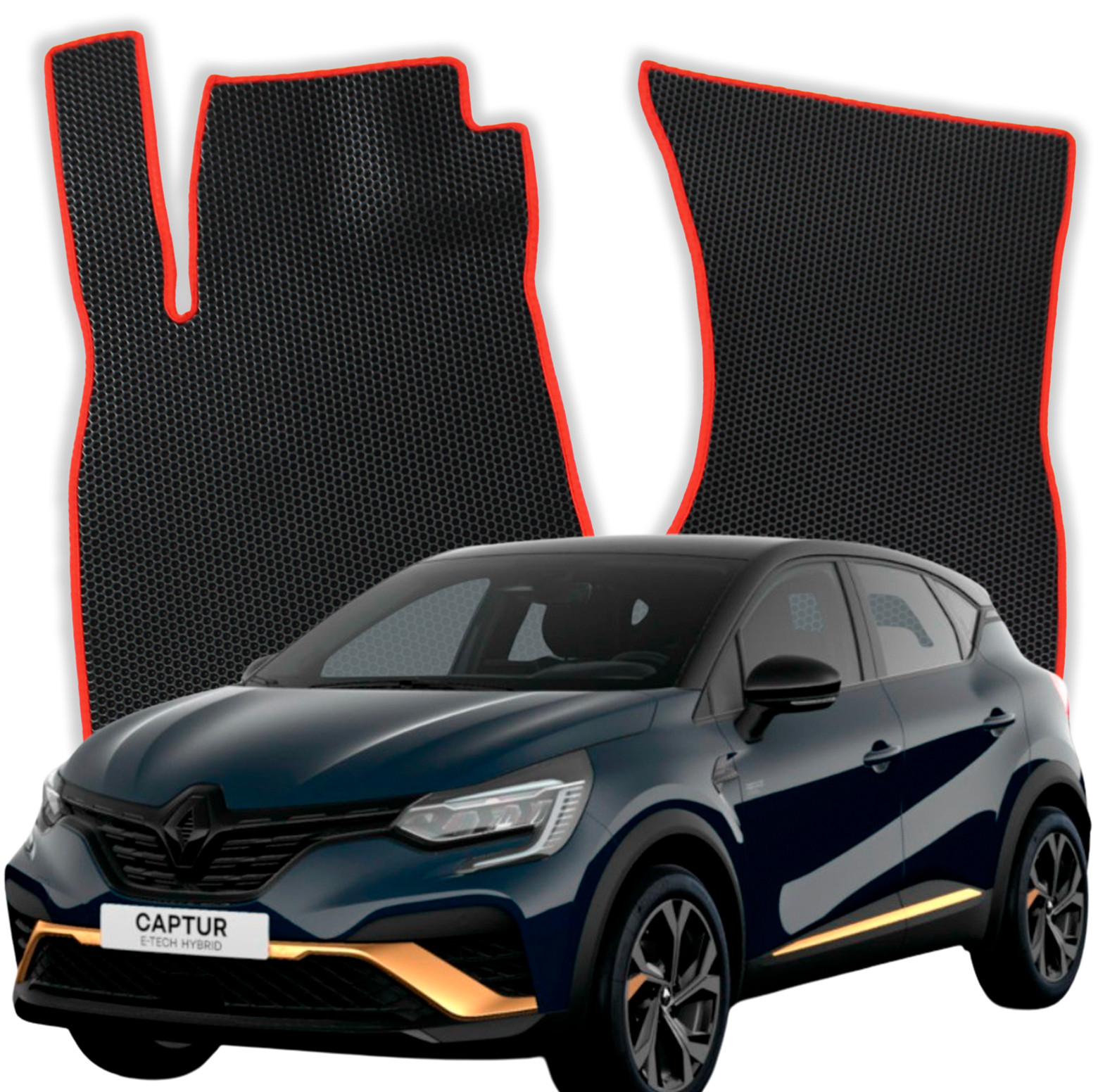 OMEVO EVA Mats pre Renault Captur Hybrid XJB 2 gen SUV (2019-2026)