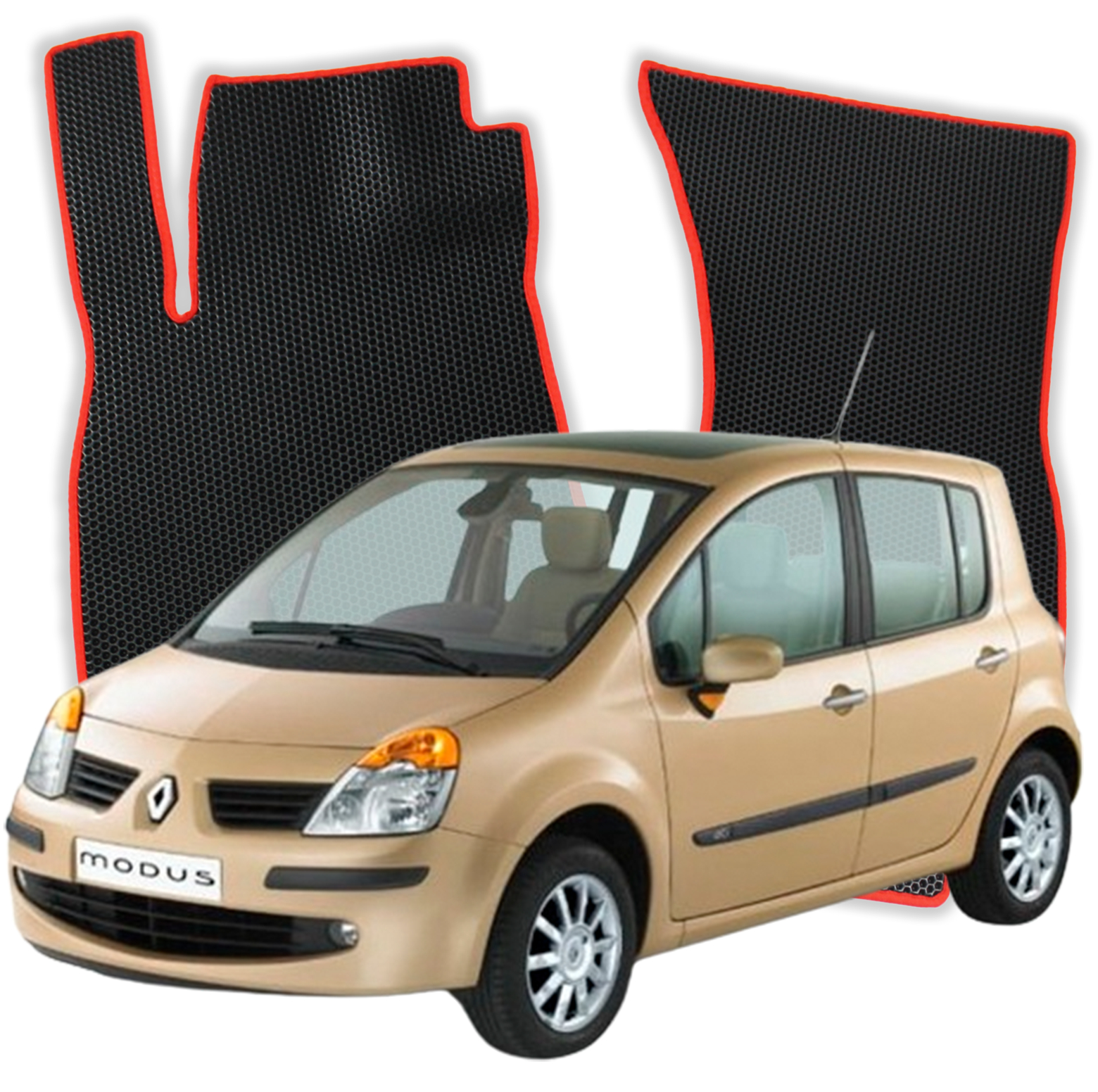OMEVO EVA Mats pre Renault Modus 1 gen Hatchback 5 dverí (2004-2012)