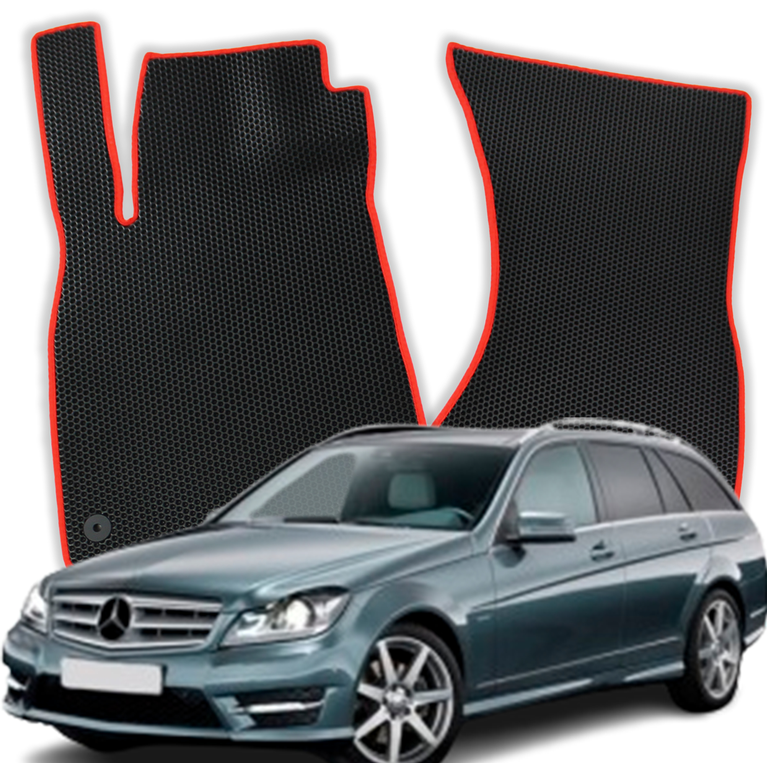 OMEVO EVA Mats pre Mercedes-Benz Razred C C180 W204 3 gen Kombi (2007-2014)