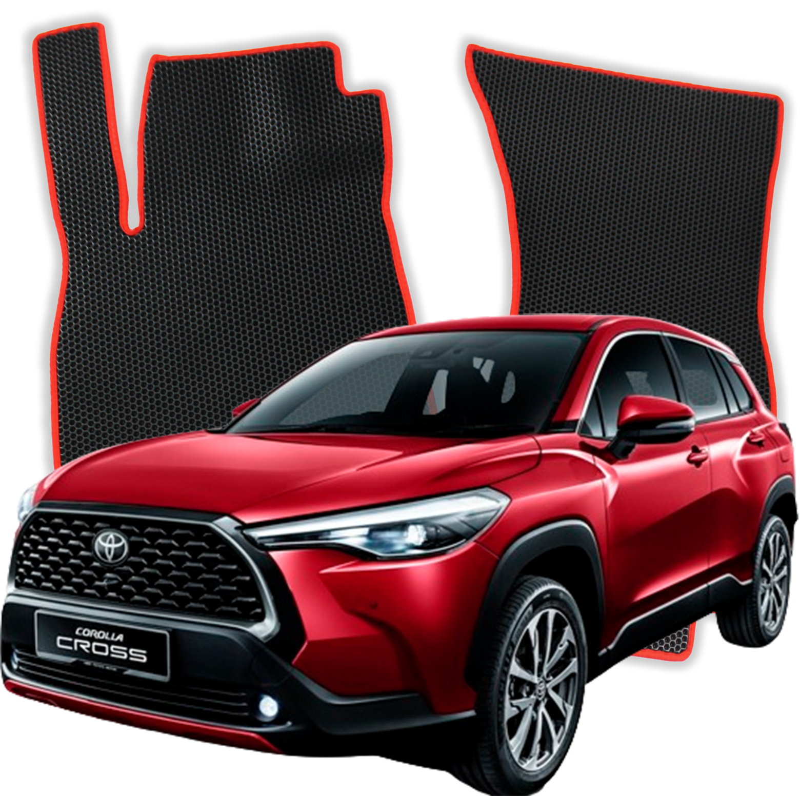 OMEVO EVA Mats pre Toyota Corolla Cross XG-10 1 gen SUV (2020-2025)