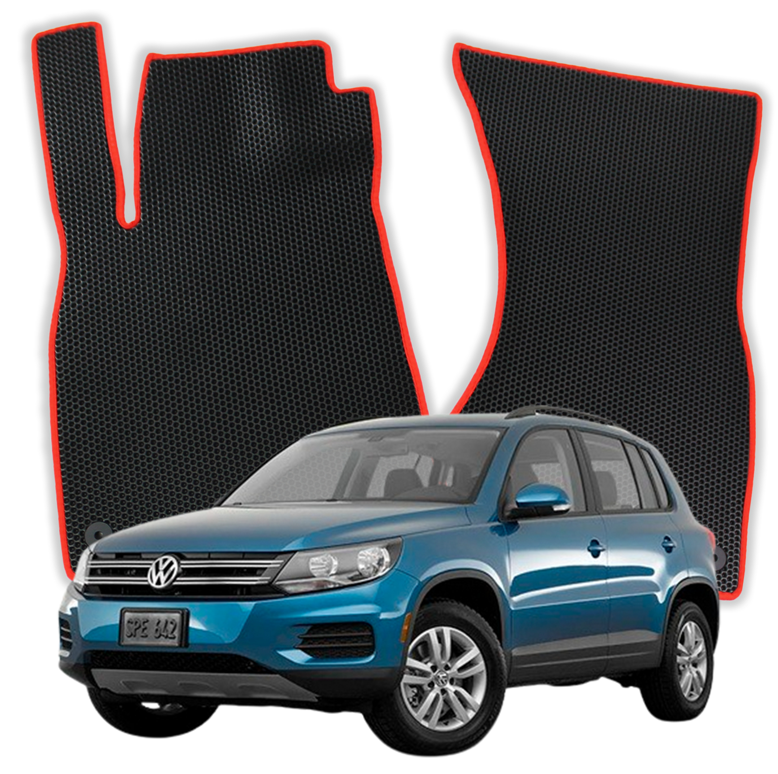 OMEVO EVA Mats pre Volkswagen Tiguan 5N 1 gen SUV (2007-2016)