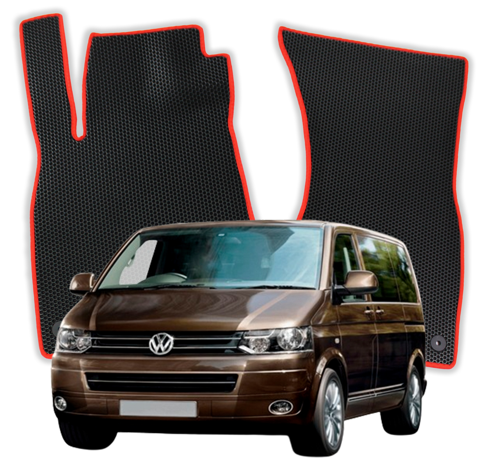 OMEVO EVA Mats pre Volkswagen Transporter Caravelle T5 5 gen Minivan 4 dvere (2003-2009)