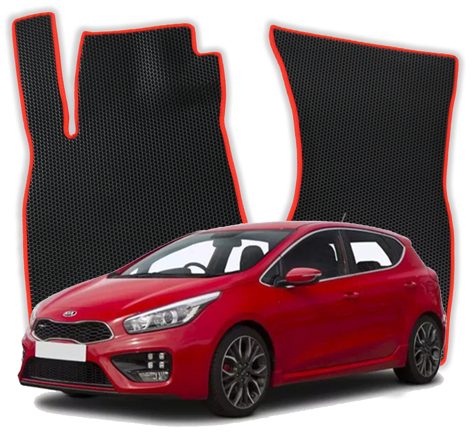 OMEVO EVA Mats pre Kia Ceed JD 2 gen Hatchback 5 dverí (2012-2018)
