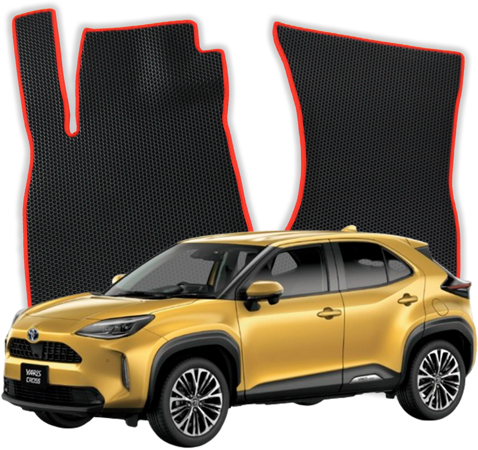 OMEVO EVA Mats pre Toyota Yaris Cross Hybrid 1 gen SUV (2020-2025)