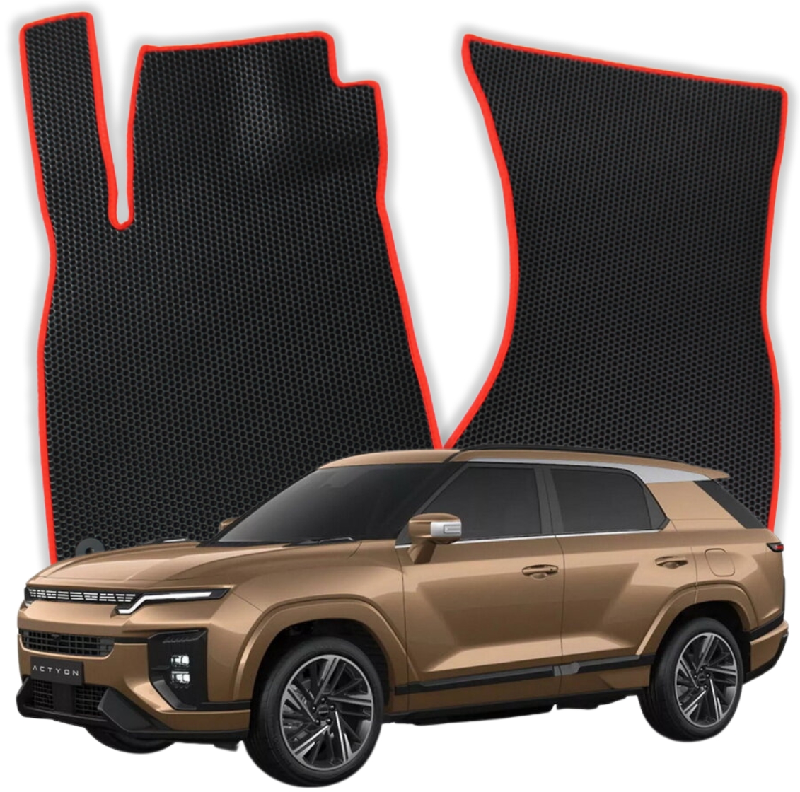 OMEVO EVA Mats pre SsangYong/KGM Actyon 3 generácie SUV (2024-2025)