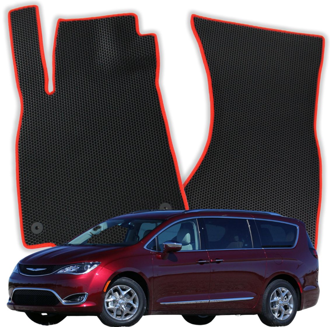OMEVO EVA Mats pre Chrysler Pacifica Limited 7 mest 1 gen Minivan (2017-2023)