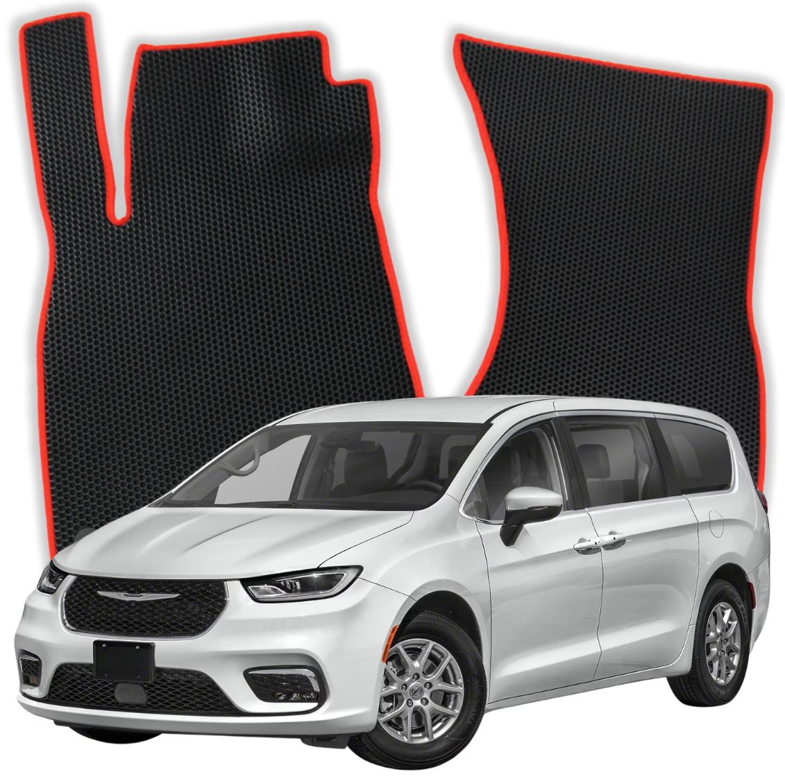 OMEVO EVA Mats pre Chrysler Pacifica Touring L 8 mest 3 gen Minivan (2017-2025)