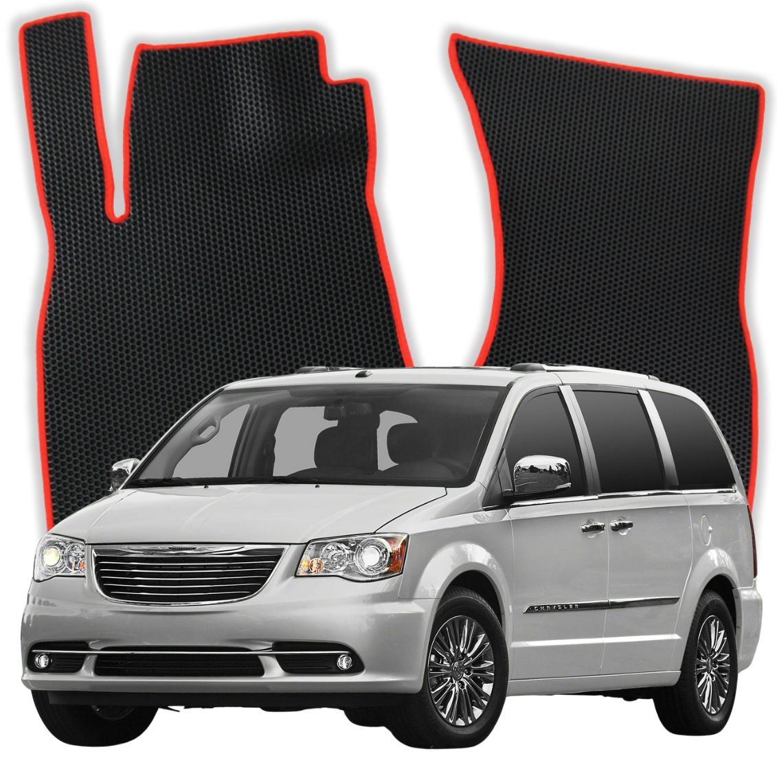 OMEVO EVA Mats pre Chrysler Town & Country Touring 5 gen Minivan (2007-2016)