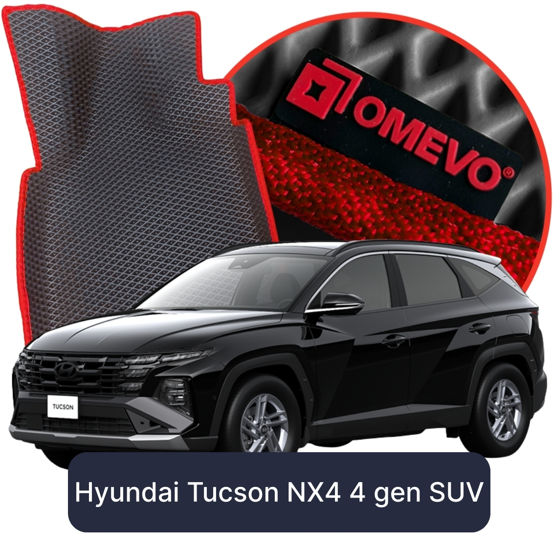 OMEVO 5D Pro Autokoberce do Hyundai Tucson NX4 4. gen SUV (2020-2025)