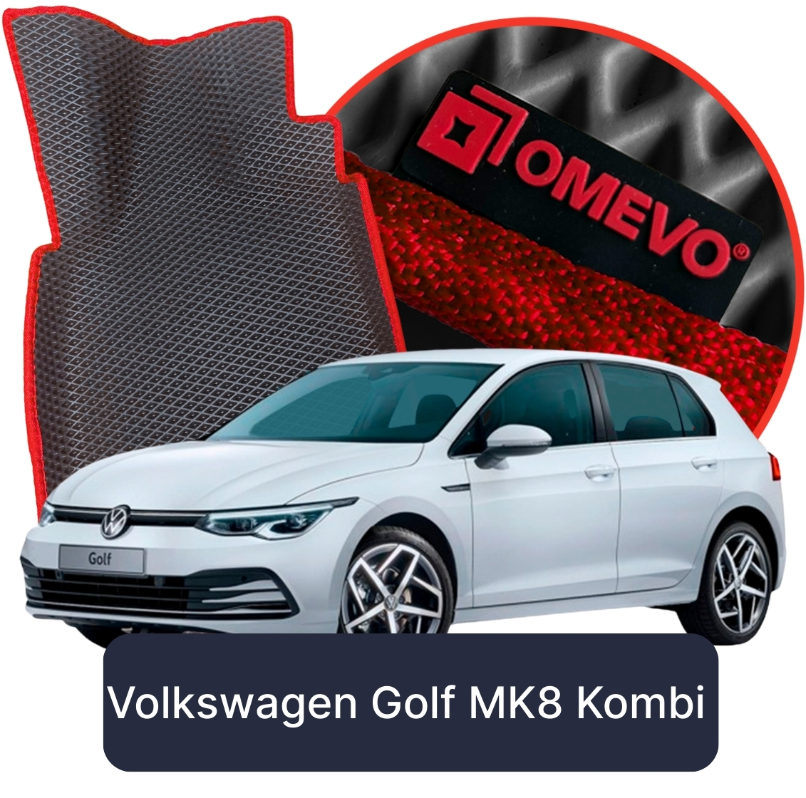 OMEVO 5D Pro Autokoberce do Volkswagen Golf MK8 8. gen Kombi 5 dverí (2019-2025)