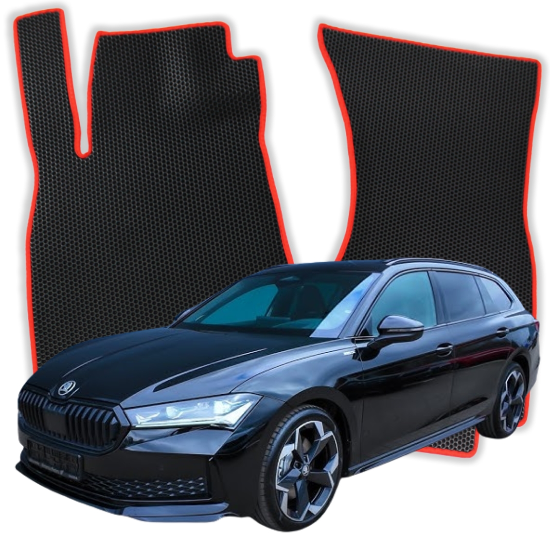 OMEVO EVA Mats pre Škoda Superb Selection  4 generácie Kombi (2023-2025)