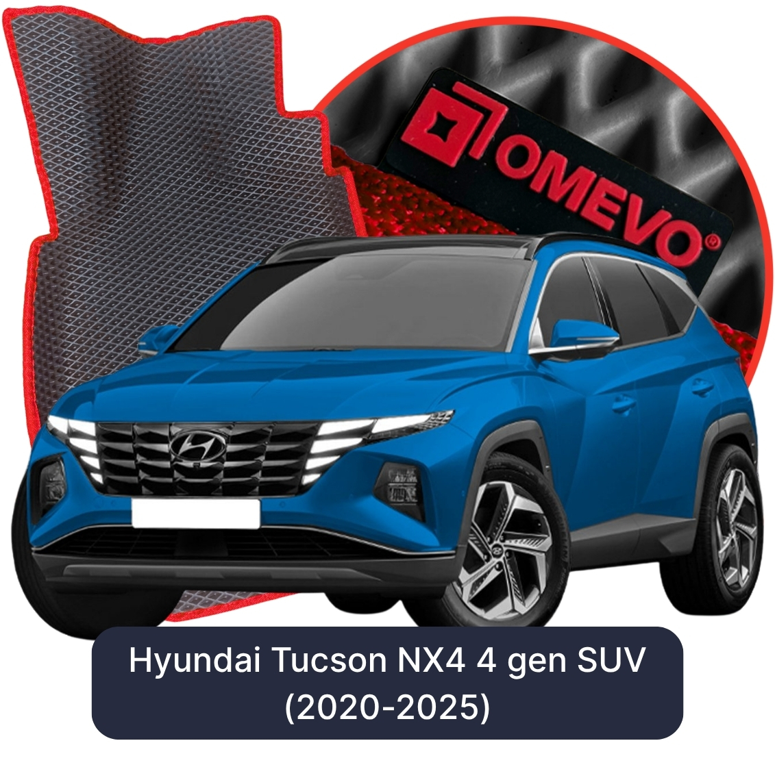 OMEVO 5D Pro Autokoberce do Hyundai Tucson NX4 4. generácia SUV (2020-2025)