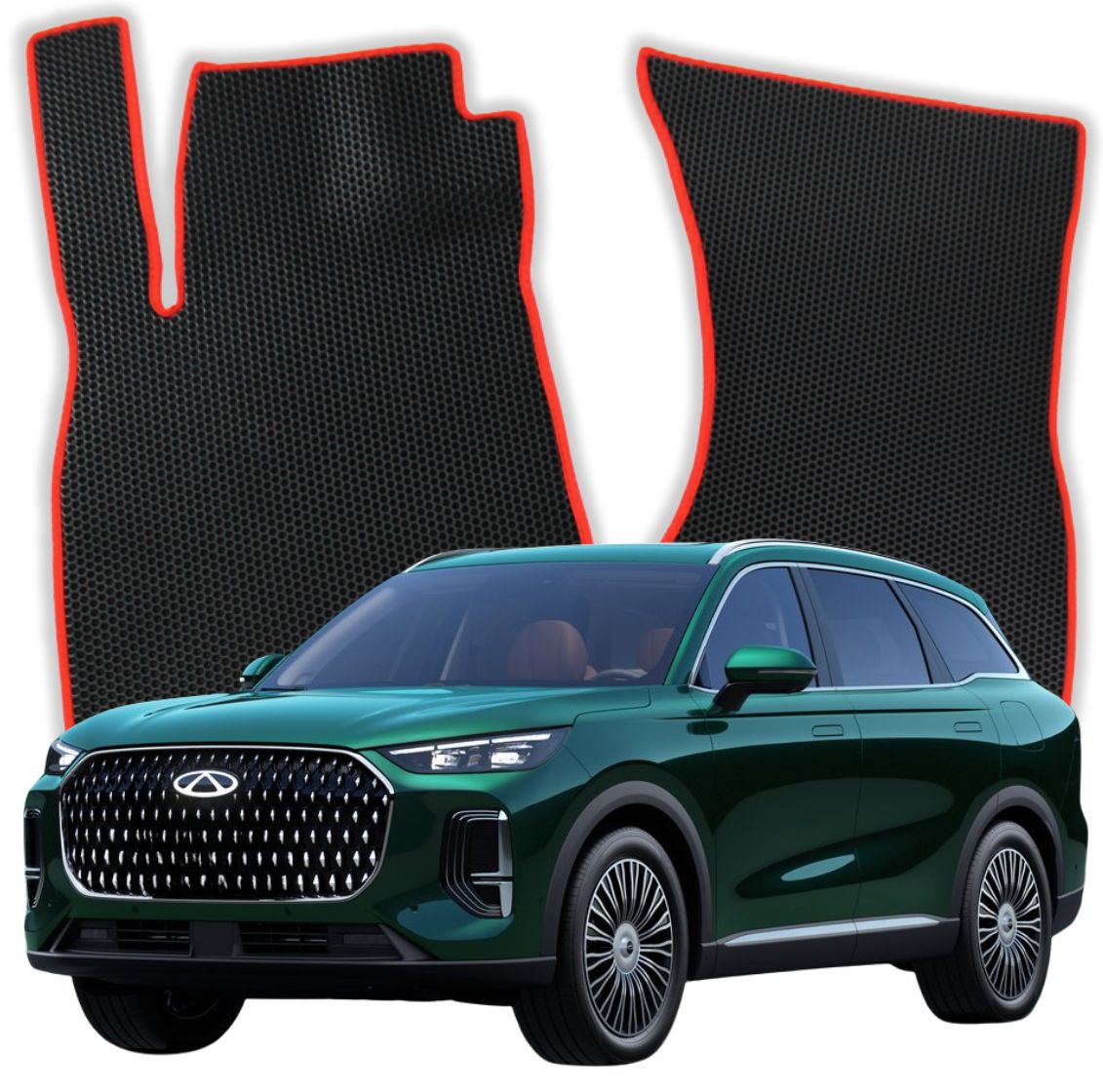 OMEVO EVA Mats pre Chery Tiggo 9 7-miestny 1 gen SUV (2023-2025)